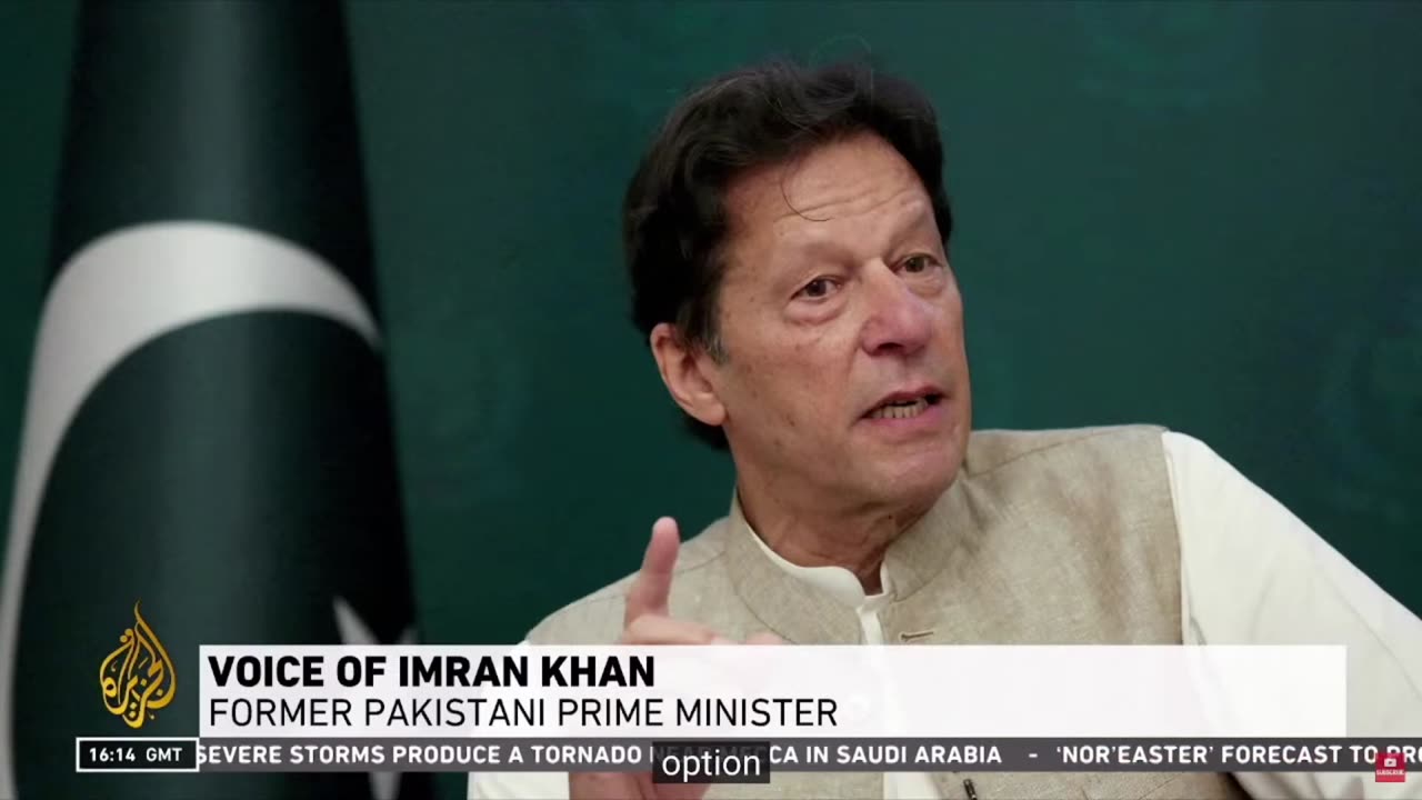 Chairman PTI Imran Khan Exclusive Talk on Al-Jazeera English