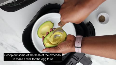 Air Fryer AVOCADO EGGS