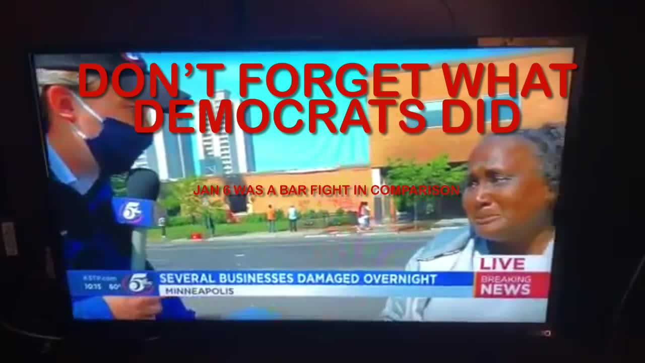 Democrats rioted across the country for a year and call MAGA a threat.