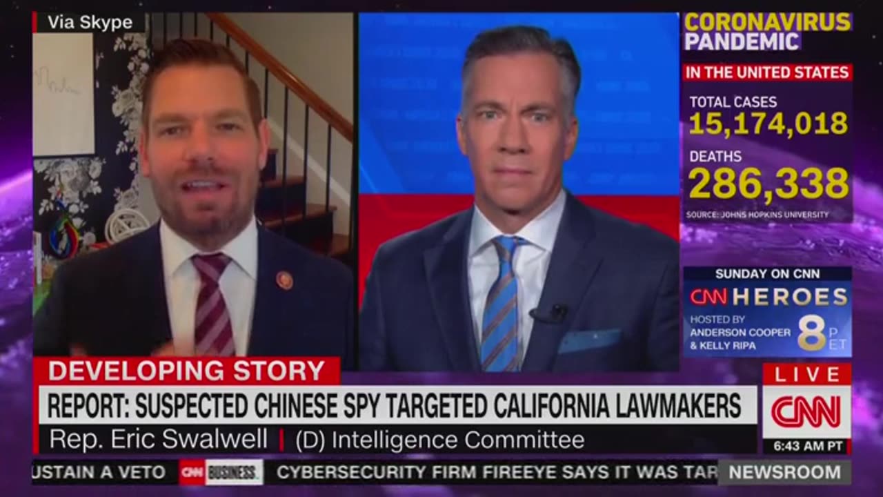 Dem Swalwell Says Relationship With Chinese Spy ‘Classified’