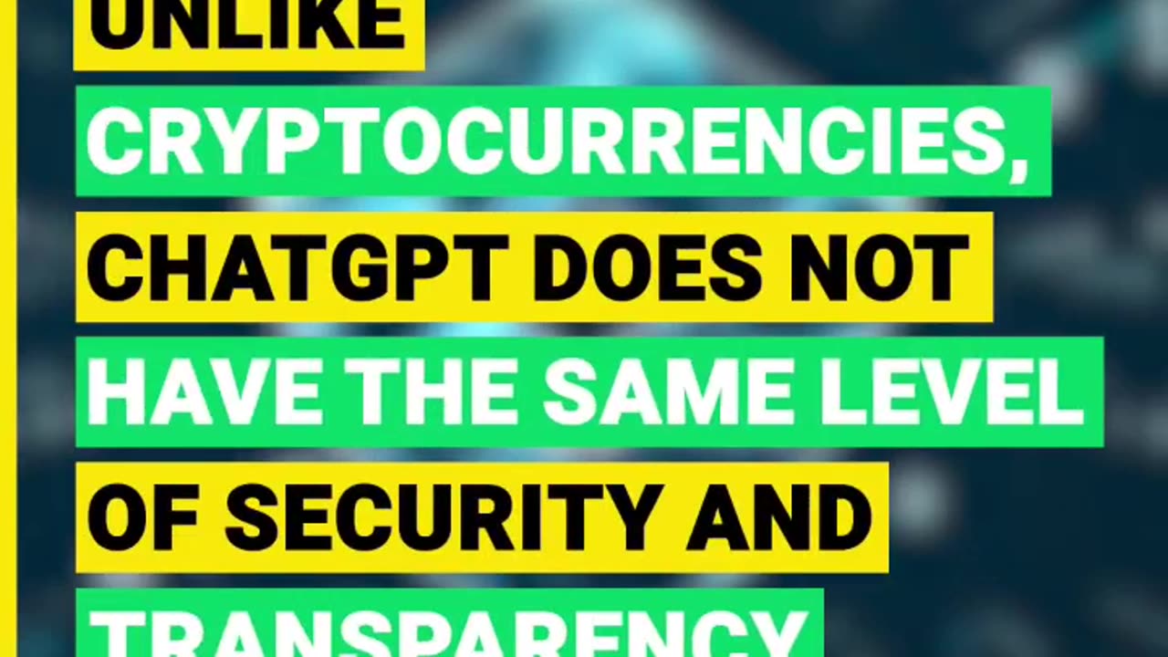 Why ChatGPT Will NOT Kill Crypto!