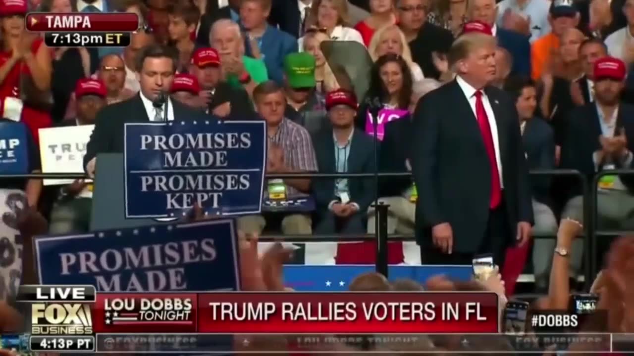 Trump | Ron DeSantis Endorsement for Florida Governor (2017) | "I Appreciate Your Leadership For this Great Country" - Ron Desantis to President Donald J. Trump