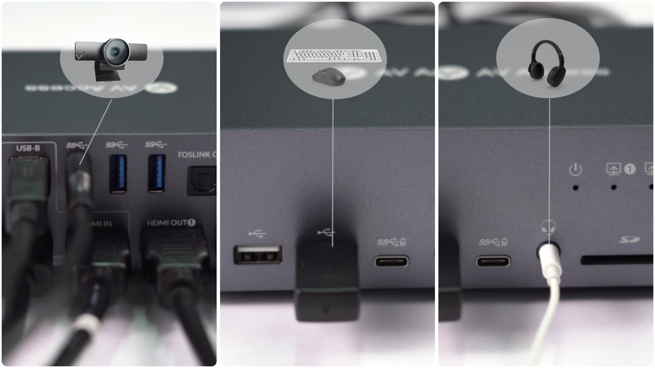 Unboxing & Setup: KVM with Docking for Dual Monitors (4KSW21-DK) PART2