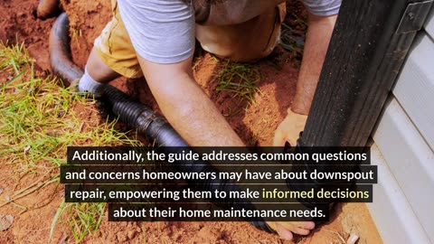 Downspout Repair Your Guide to an Easy Fix
