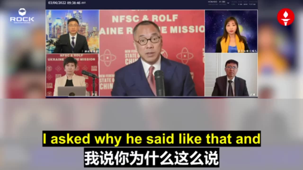 🔶Miles Guo revealed the dea between Putin and Xi Jinping in 2017 that Putin would fight Ukraine and Xi would take Taiwan. 【郭先生2017年就爆料普京、习近平的“交易”：普京打乌克兰，习近平取台湾】