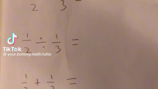 5th grade math for you