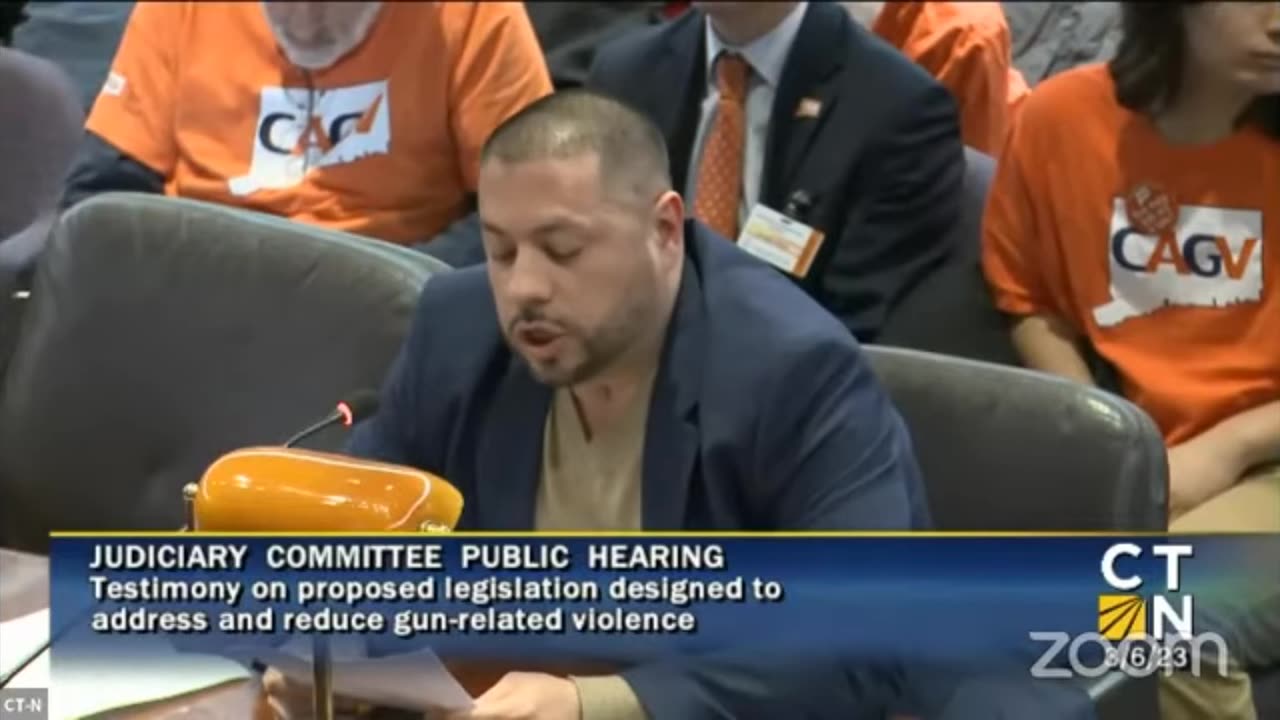 Testimony Against CT Gov Gun Control Bill SB 6667