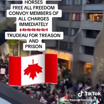 Canadians protesting bad immigrants protesting good