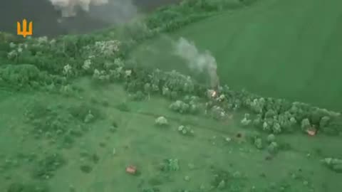 Fresh footage of the destruction of Russian equipment in one of the directions