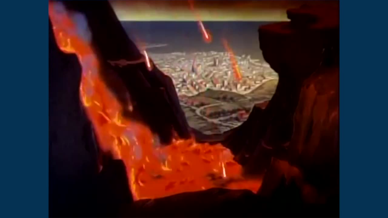 Superman Action Volcano Superman Saves Another City From Disaster