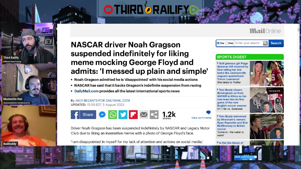 Trump on Rogan, Jamie Foxx hates Jews, Obama and NASCAR are gay?