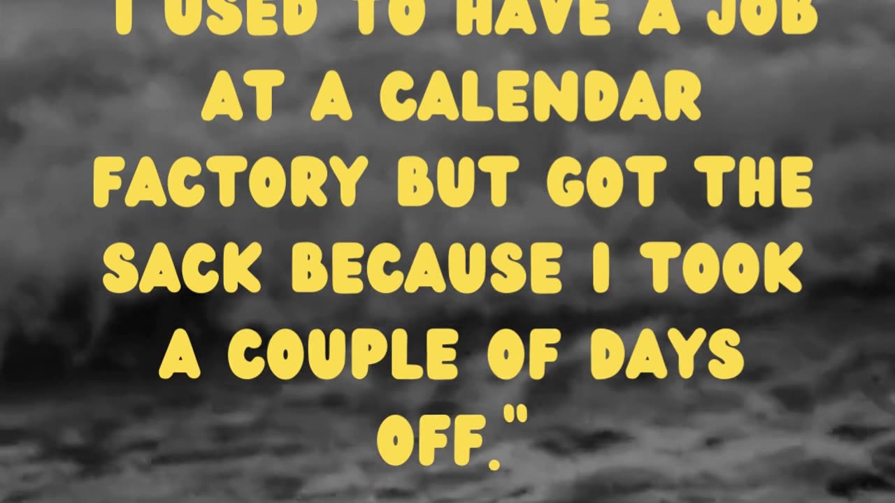 Calendar Factory Chronicles: Getting Sacked for a Couple of Days Off (Office Humor!)