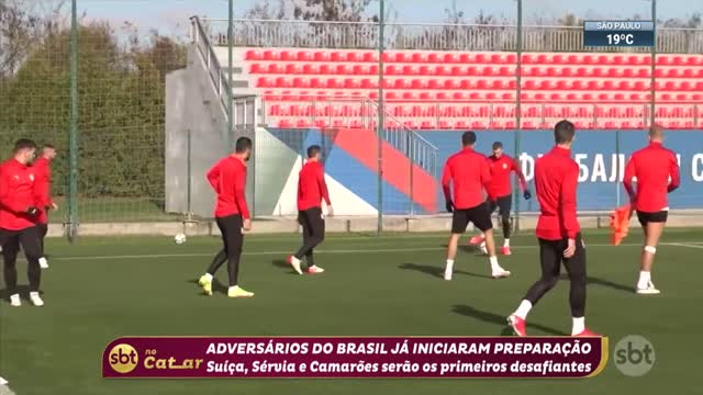 Adversários do Brasil já iniciaram preparação para Copa do Mundo | SBT Brasil