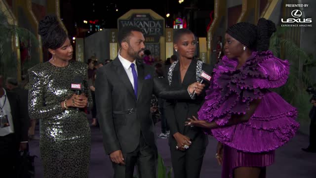 Danai Gurira and Letitia Wright On The Strong Black Women In Black Panther Wakanda Forever