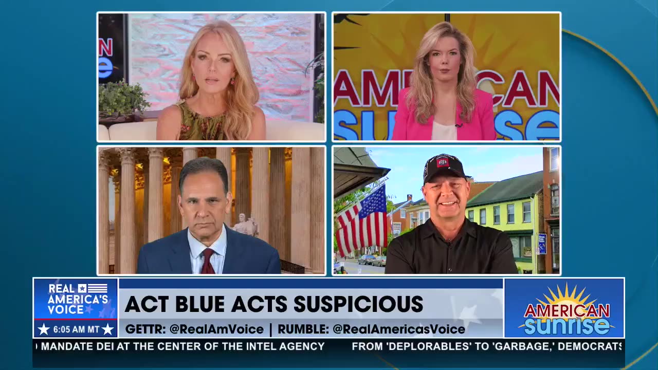 ACT BLUE ACTS SUSPICIOUS