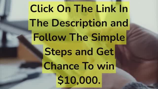 Grab Your $10,000 Now!