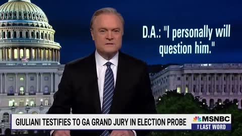 Lawrence: Giuliani's GA Grand Jury Appearance Should Terrify Trump