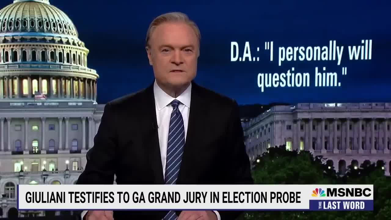 Lawrence: Giuliani's GA Grand Jury Appearance Should Terrify Trump