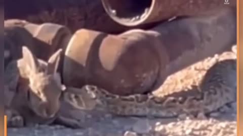 RABBIT PRANKED SNAKE