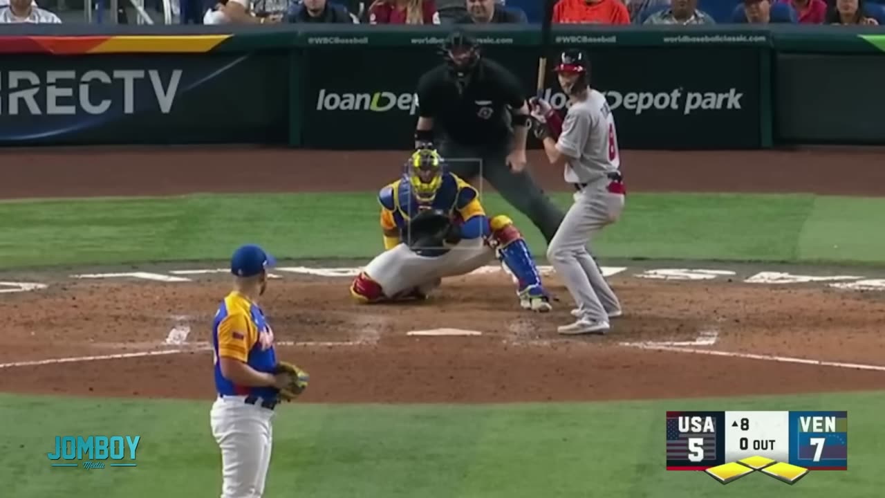 Trea turner hits a huge grand Slam for team USA , a breakdown