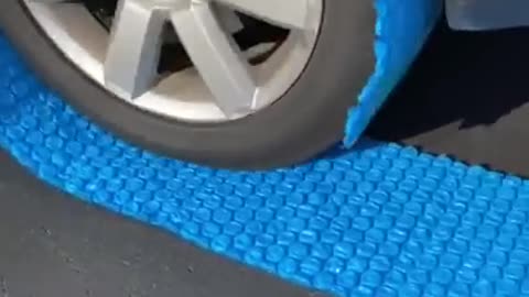 THE MOST SATISFYING CAR TIRE CRUSH
