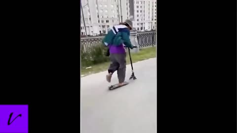 Scooter Kid bites the dust.