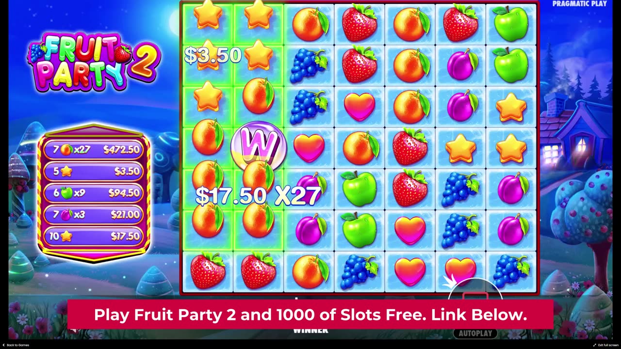 Fruit Party 2 Slot Mega Win