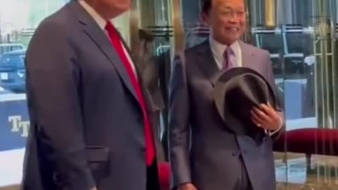 Mr T meeting with the VP of Japan