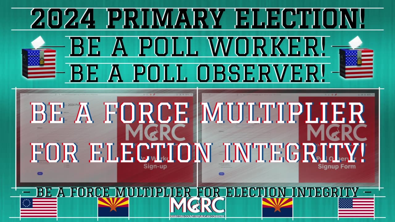 MCRC POLL WORKER & POLL OBSERVER PROMO