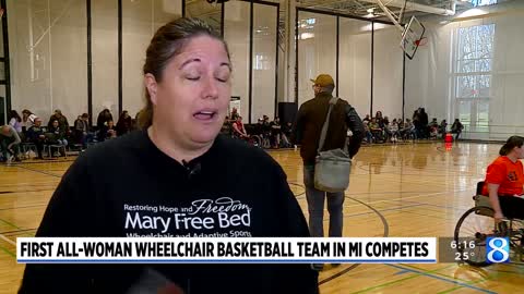 Mary Free Bed debuts first women’s wheelchair basketball team