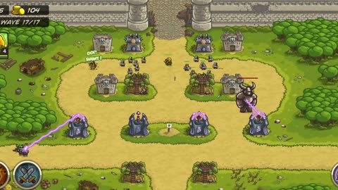 Kingdom rush game play level 6