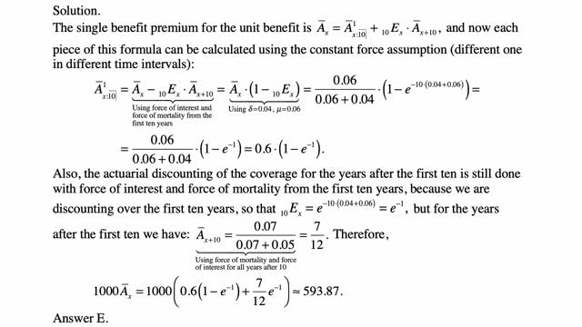 Exam LTAM exercise for November 17, 2021