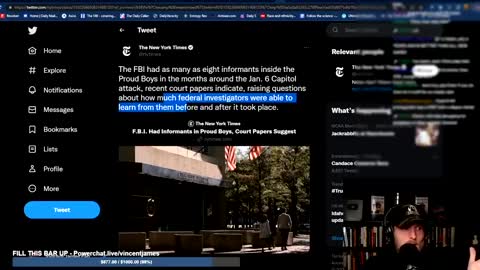 THE FBI BASICALLY ADMITS THEY ORCHESTRATED JANUARY 6TH FOR POLITICAL GAIN AND TO USE AGAINST TRUMP