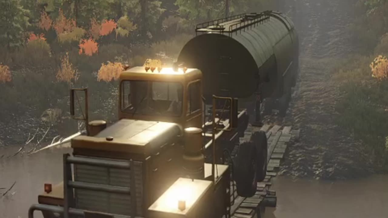 Snowrunner Truck Simulation #Truck Simulation #Mudrunner