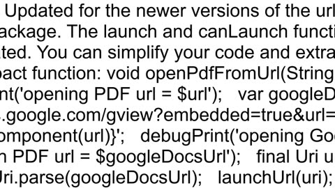 Flutter url_launcher downloading the pdf file instead of opening it in browser