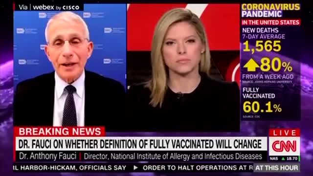 Fauci: It's going to be a matter of when, not if" the definition of "fully vaccinated"