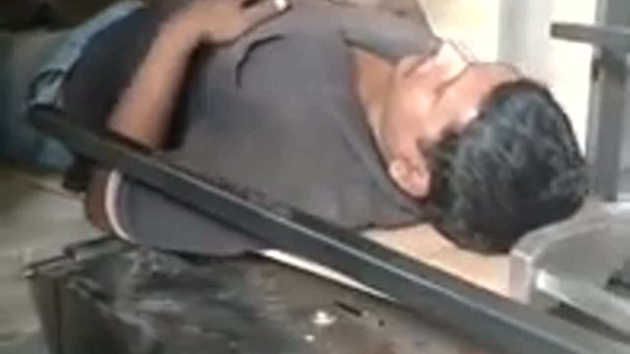 Mechanical electronic, cremation machine in the process