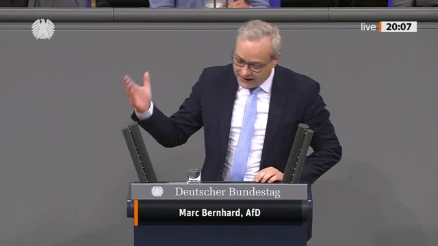 Marc Bernhard Rede vom 01.12.2022 - Erleichterung des Erwerbs von Wohneigentum