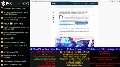 2022-01-15 13:00 EST - PSB Movie Time: