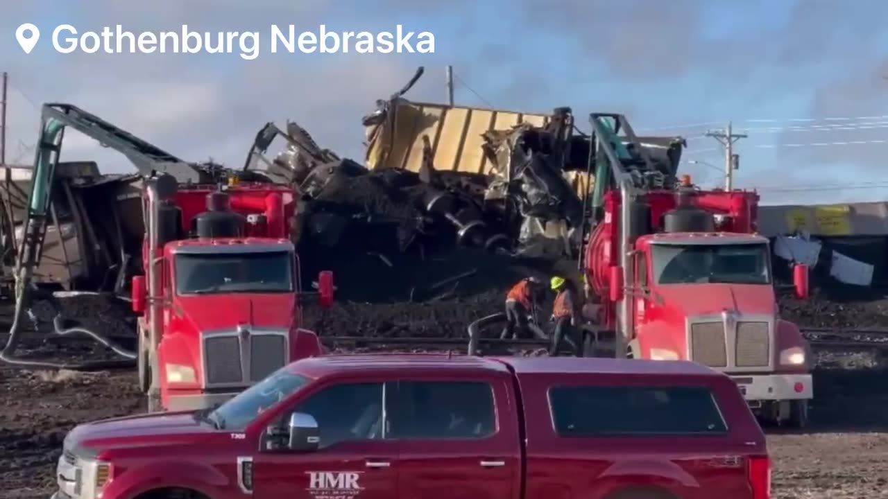 Train accident in Gothenburg, Nebraska