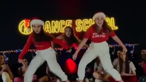 The girls dance incendiary dances