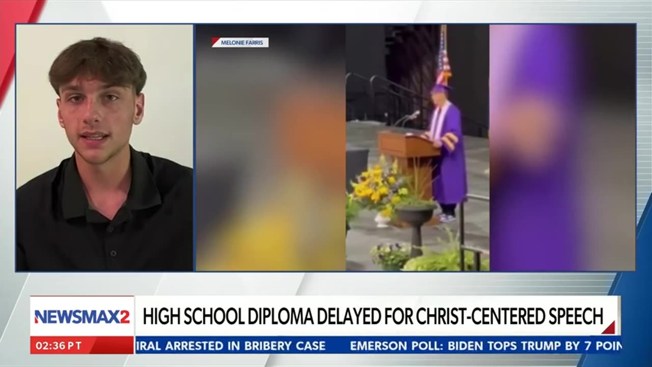 School Punishes Grad For Mentioning Jesus