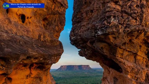 Landscapes and waterfalls in Chapada das Mesas, Maranhão, Brazil