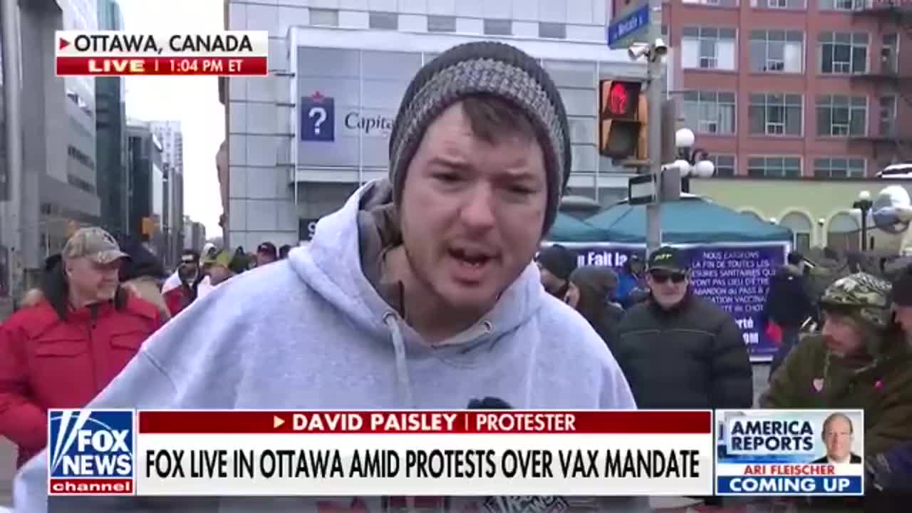 Fox news Live in Ottawa - We will take our freedoms back