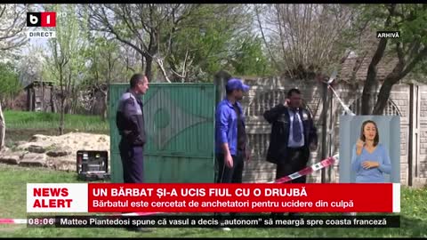 UN BĂRBAT ȘI-A UCIS FIUL CU O DRUJBĂ DIN GREȘEALĂ_Știri B1_17 nov 2022