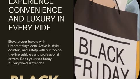 Black Friday Limo and Car Service NYC