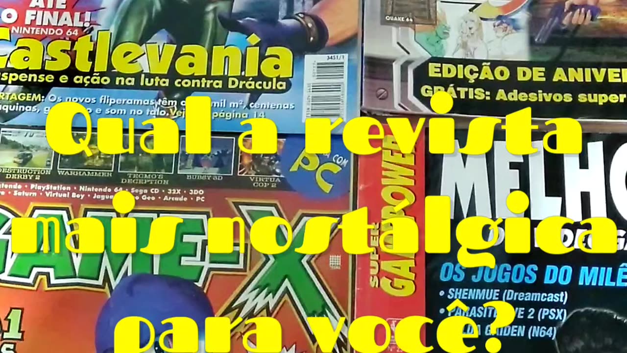 Qual a sua revista gamer que te marcou mais época!