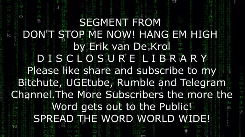 DON'T STOP ME NOW! HANG EM HIGH! VIDEO!