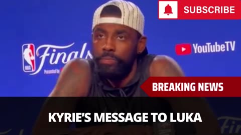 Kyrie's Message To Luka Doncic Before Pivotal NBA Finals Game