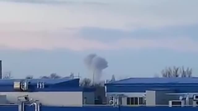 Likely missile attack in Kharkiv #Ukraine